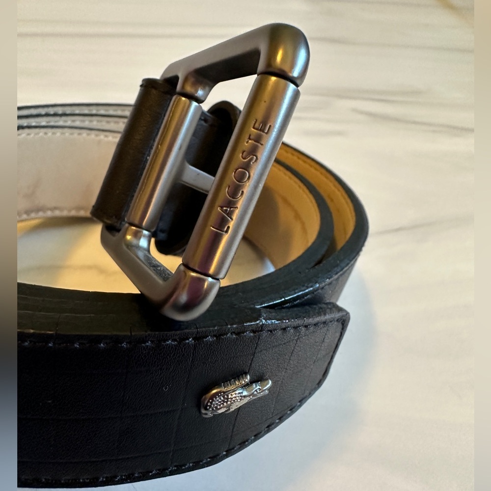 Lacoste Black Belt- Men/Women size 38